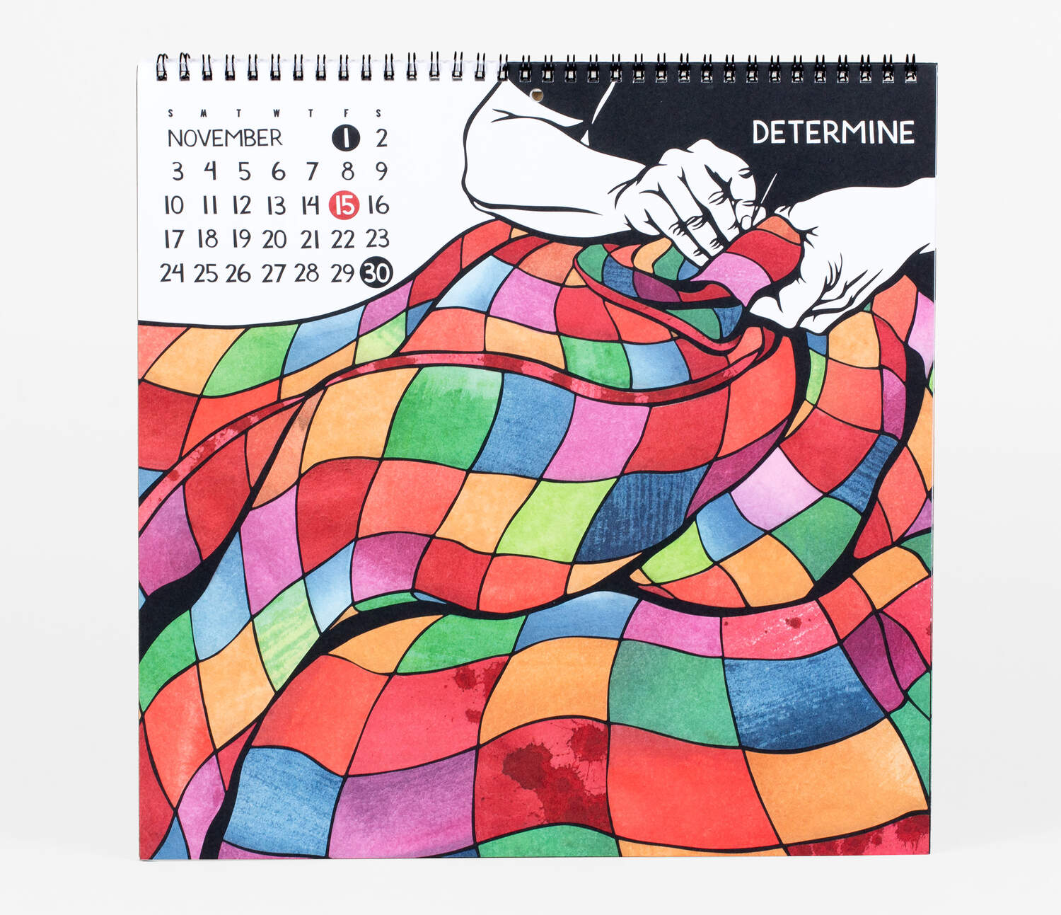 2024 Calendar by Nikki McClure : Connect