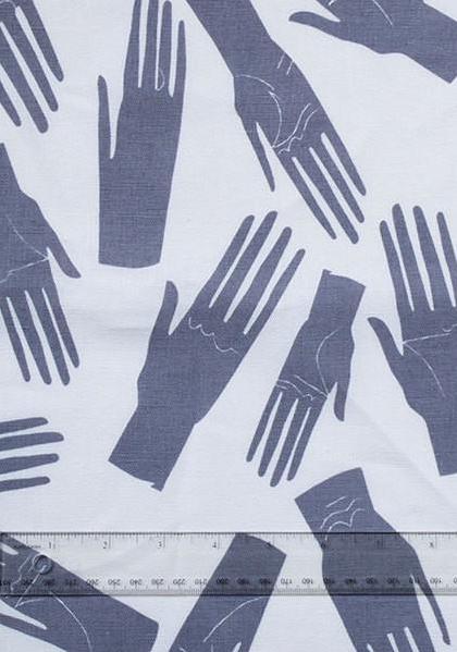 Linen Napkin Set - Palmistry Hands