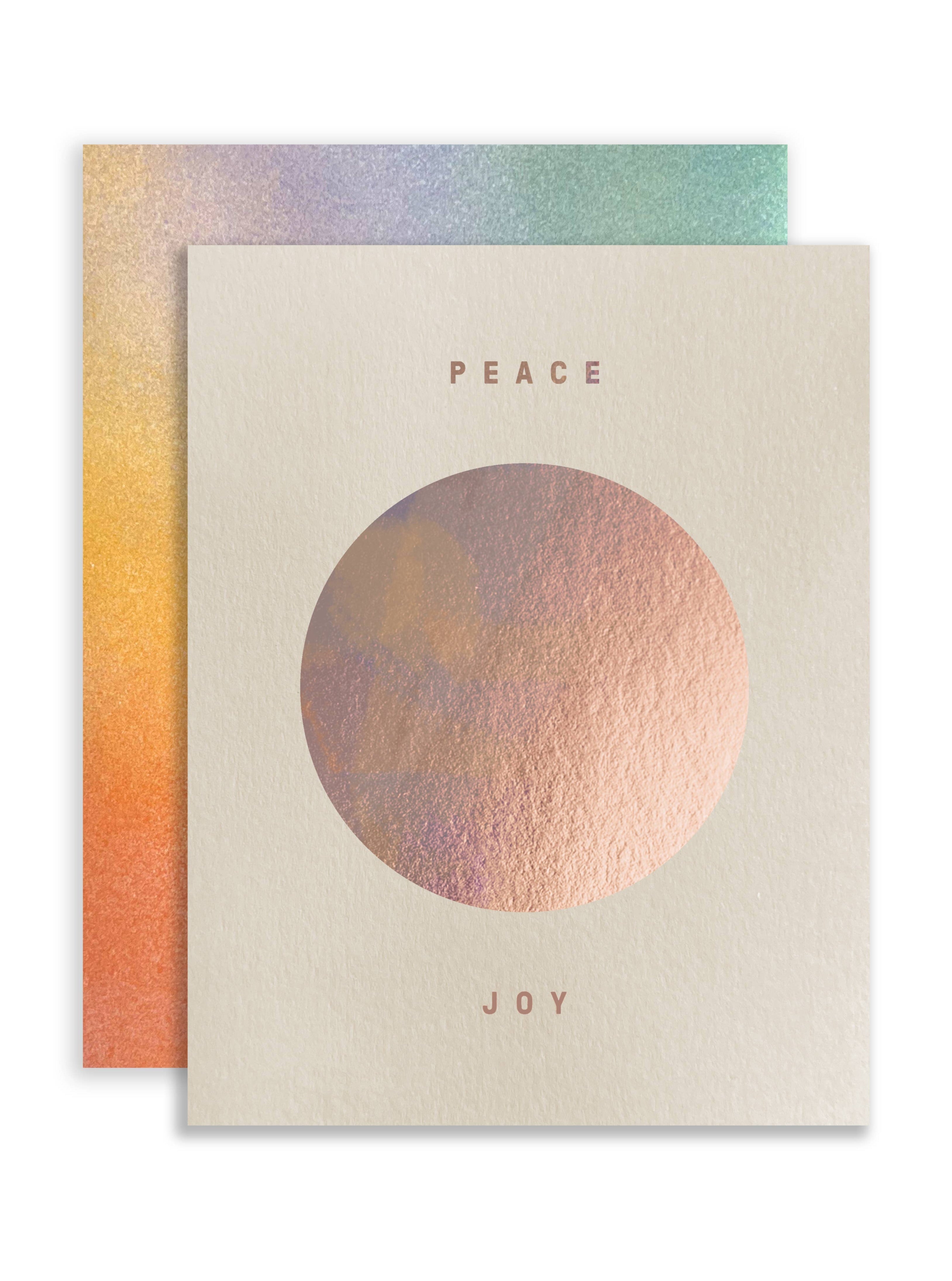 Holo Peace Card