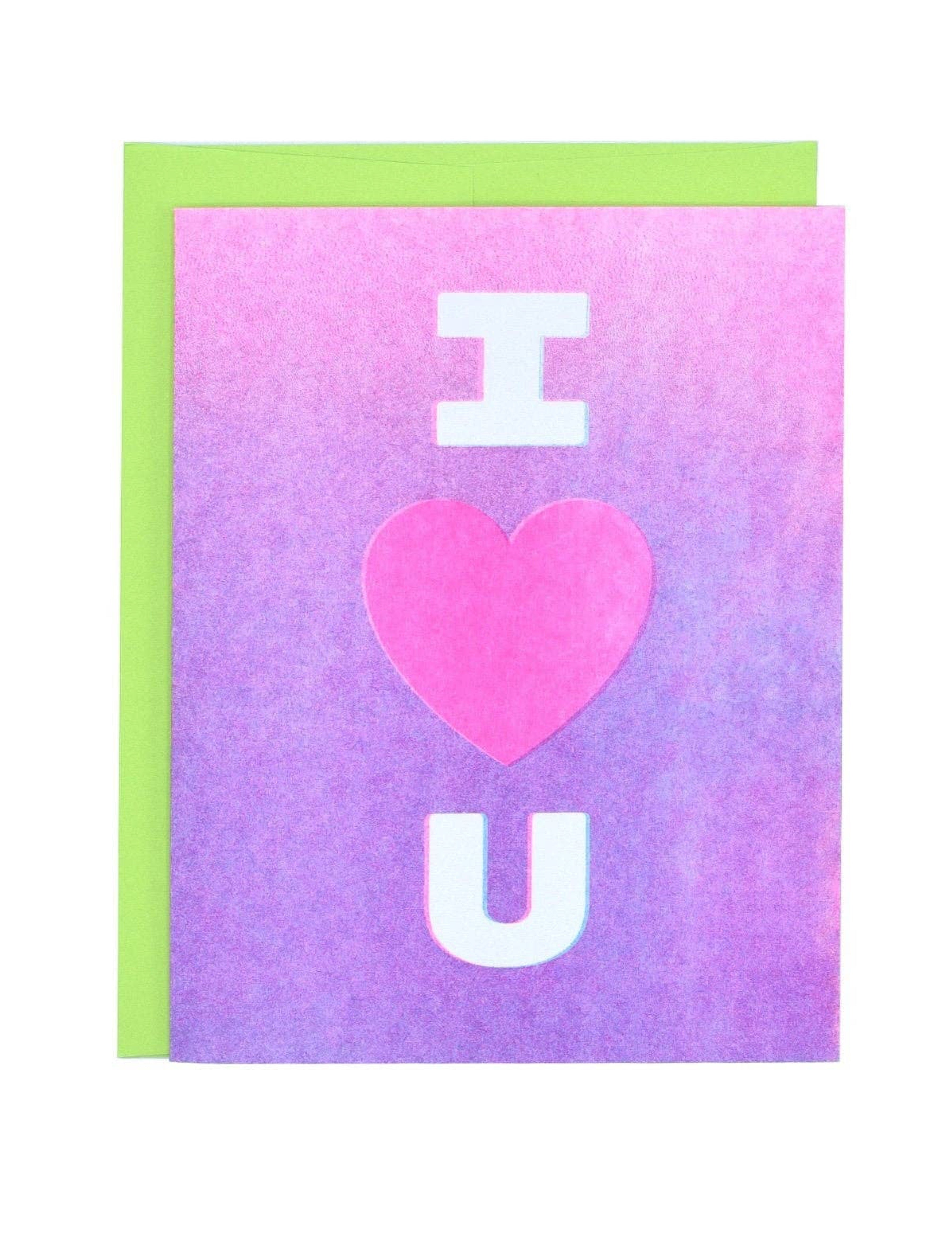 I Heart U Card