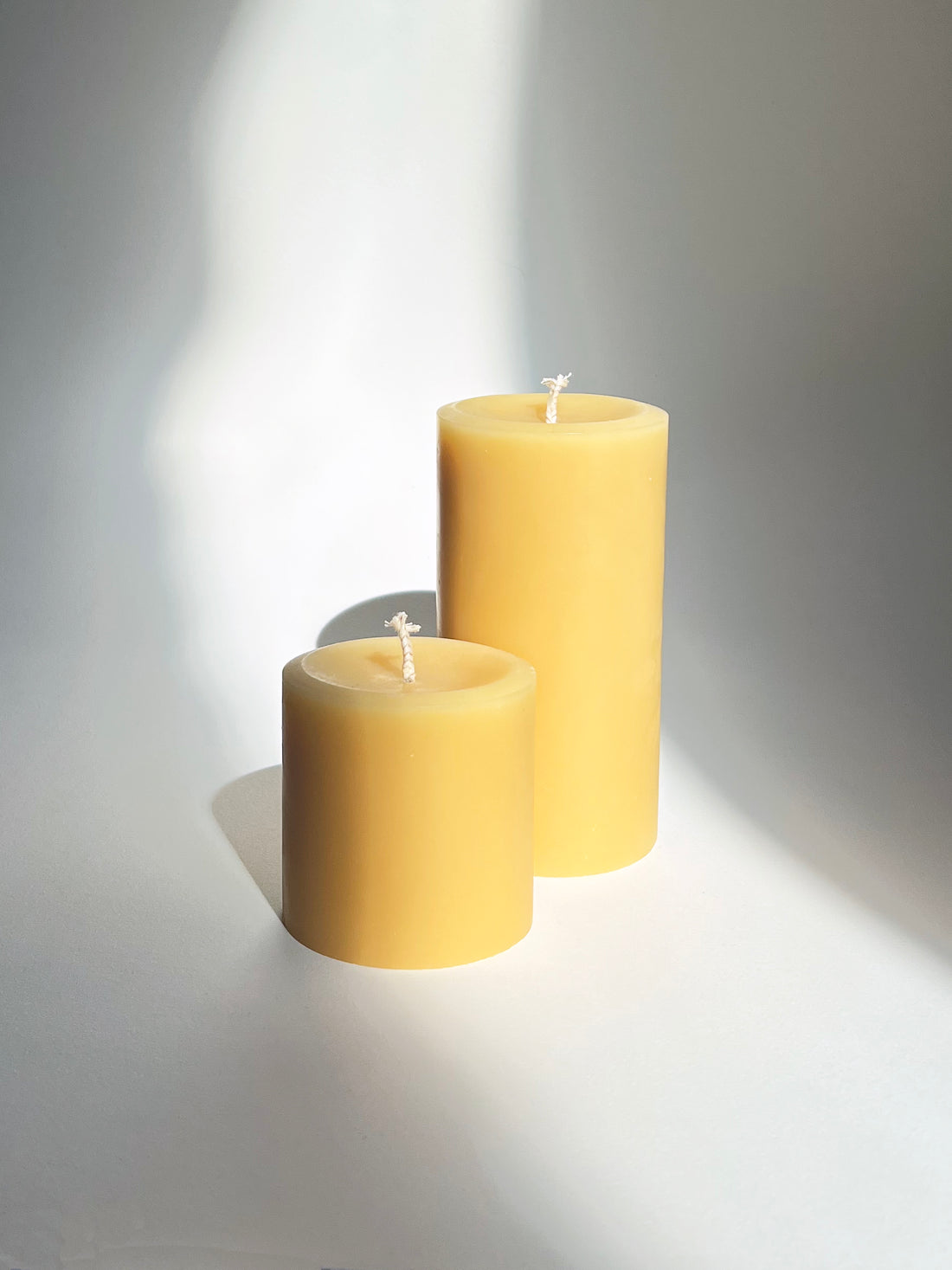 Beeswax Pillar - Tall