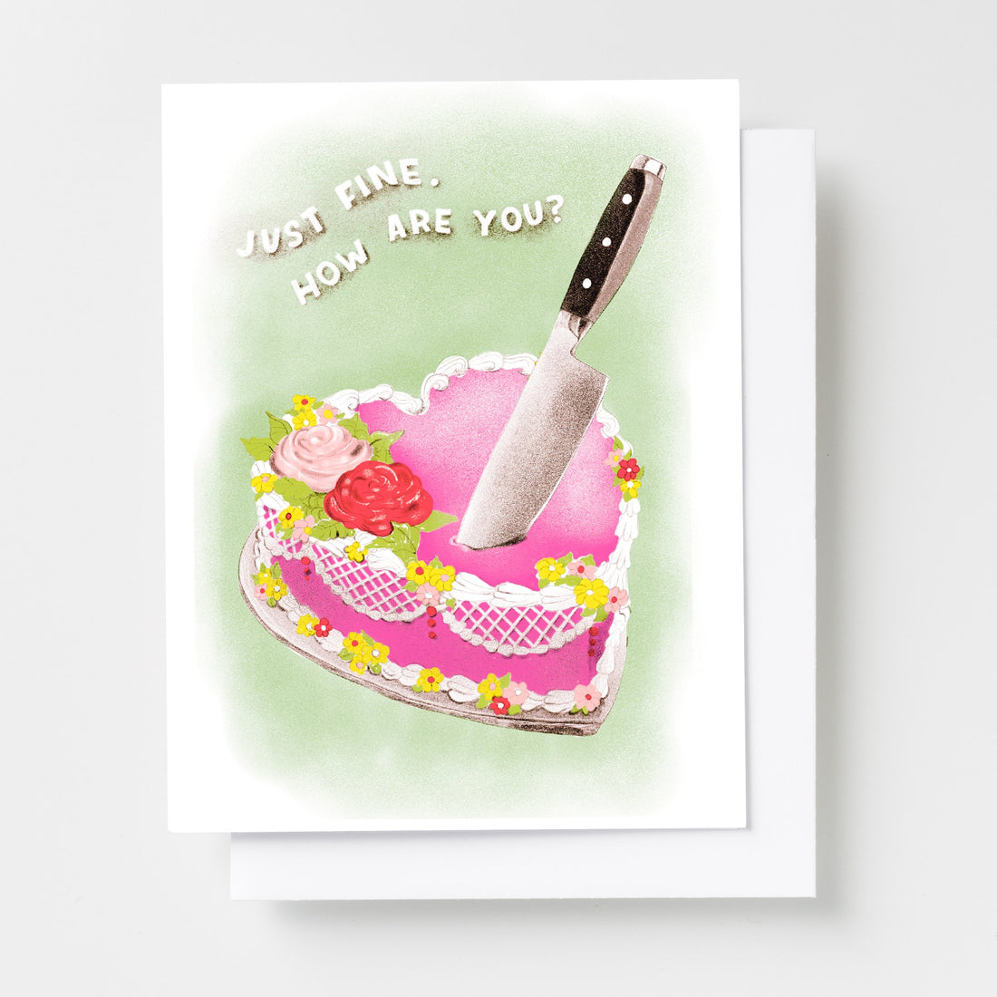 Just Fine Card
