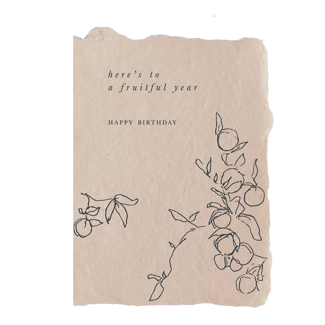 Fruitful Year Birthday Card