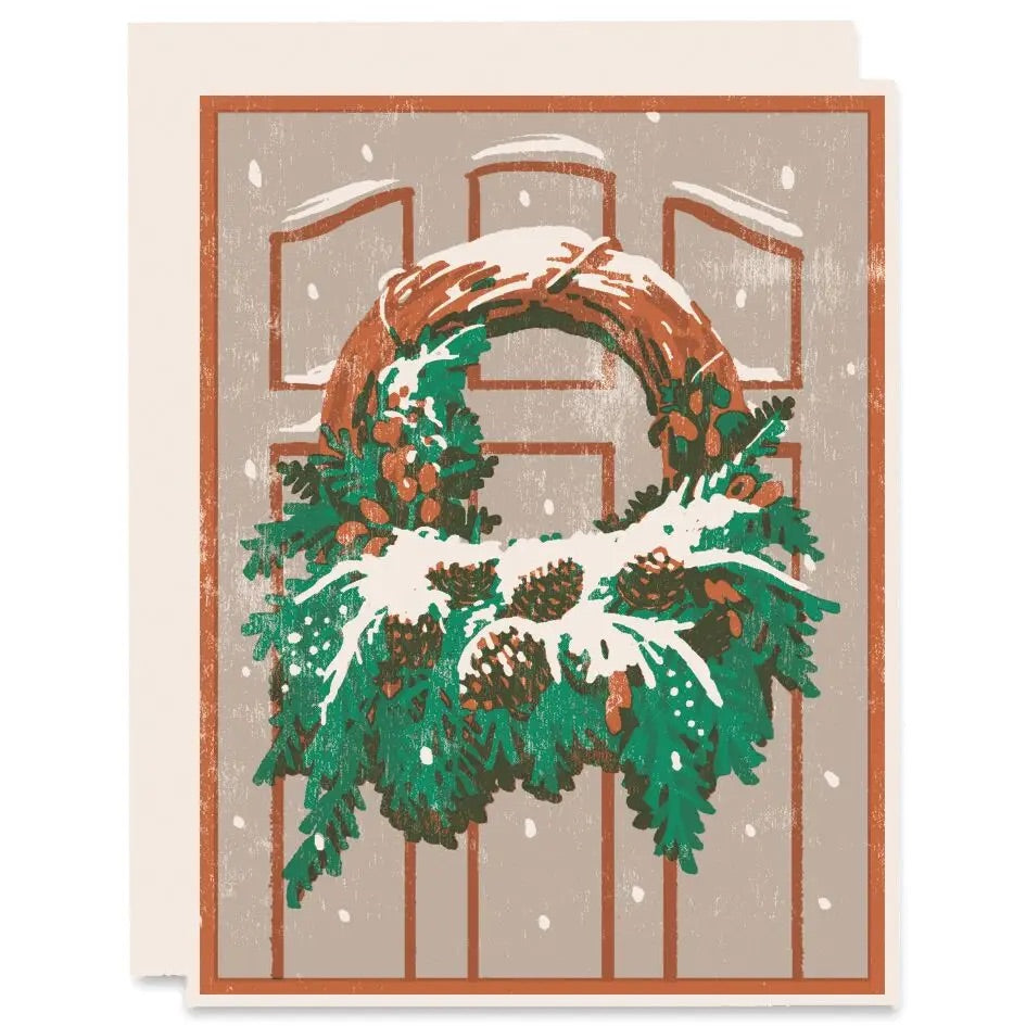 Snowy Wreath Boxed Card Set