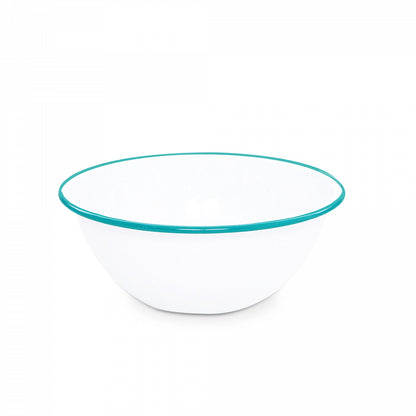Vintage Enamel Serving Bowl