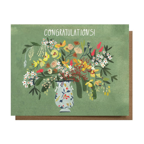 Congratulations! Bouquet Card