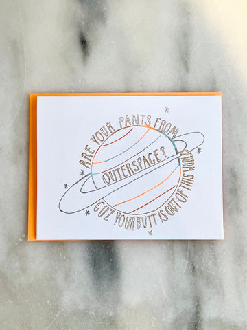 Outer Space Card