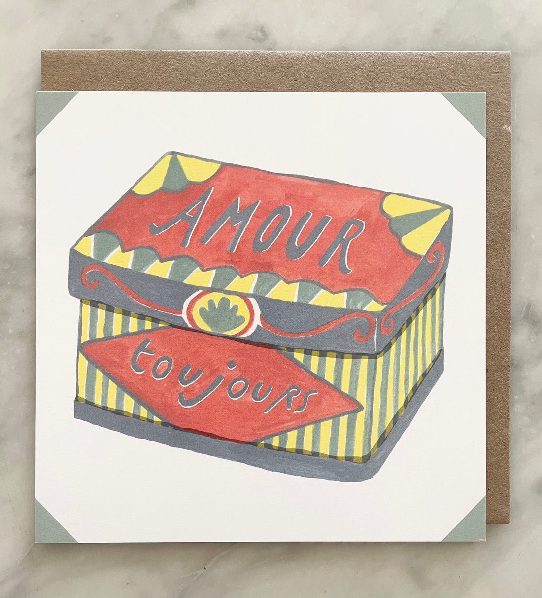 Amour Toujours Card