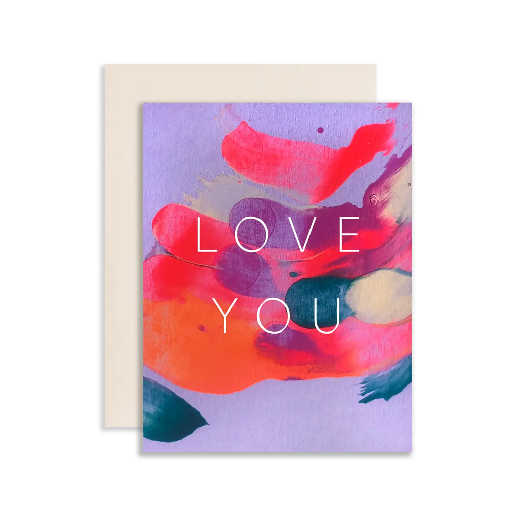 Orchid Love You Card