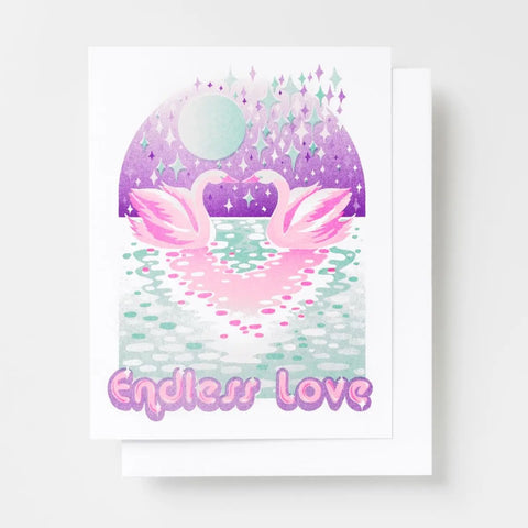 Endless Love (Swans) card