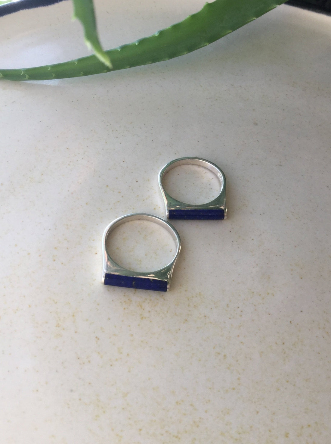 Lapis Bar Ring