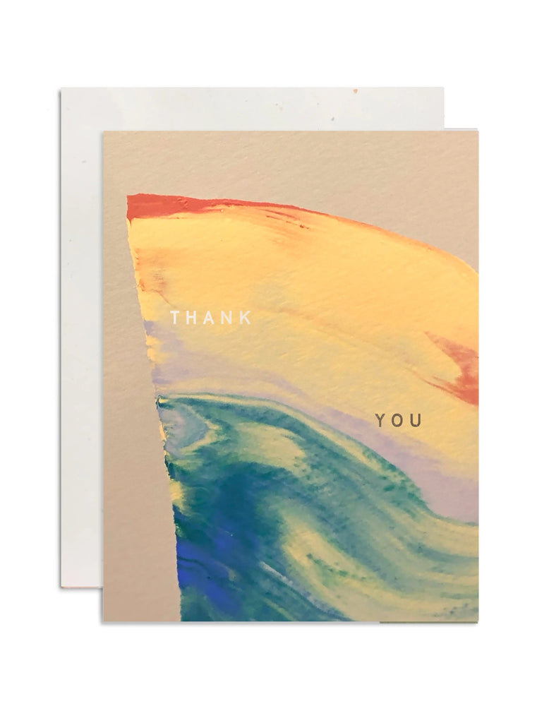 Sunset Thank You Card