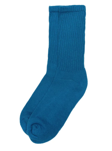 Retro Solid Cotton Socks