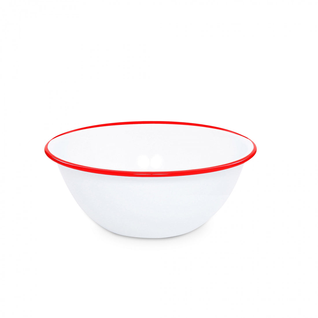 Vintage Enamel Serving Bowl