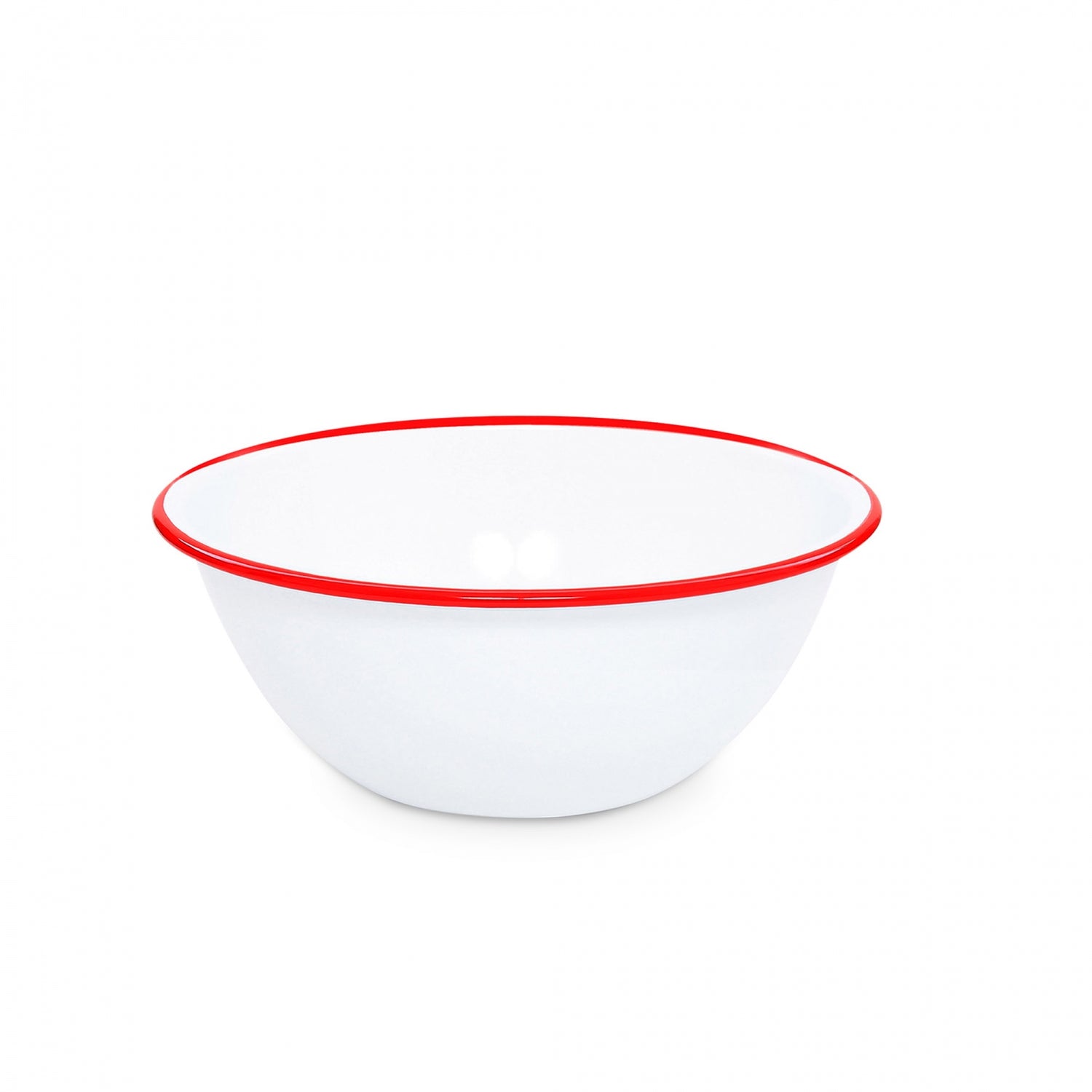 Vintage Enamel Serving Bowl