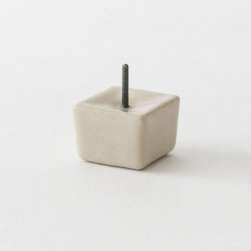Ceramic Cube Candle Stand  (Daiyo)