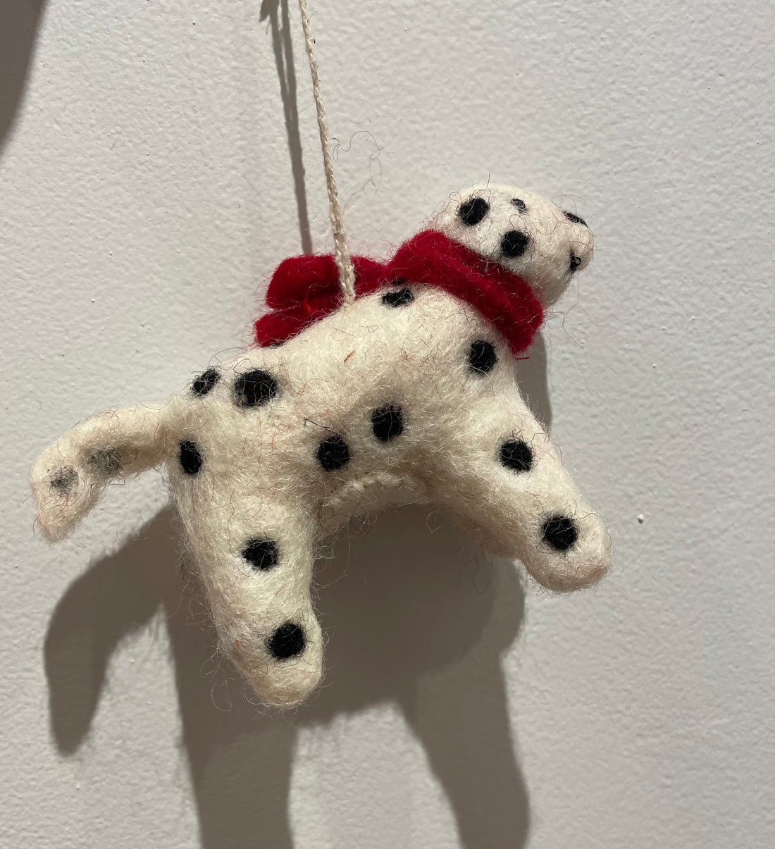 Felt Dalmatian Ornament