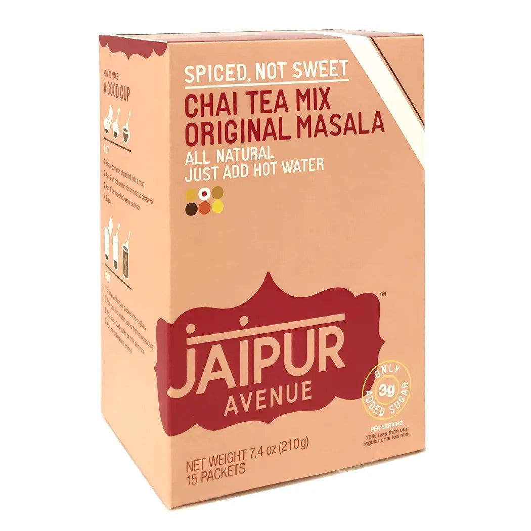 Jaipur Avenue Chai Tea Mix- Original Masala Spiced Not Sweet